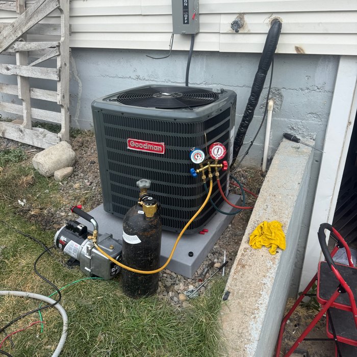 Tempstar furnace and air handler installed in a Utah home